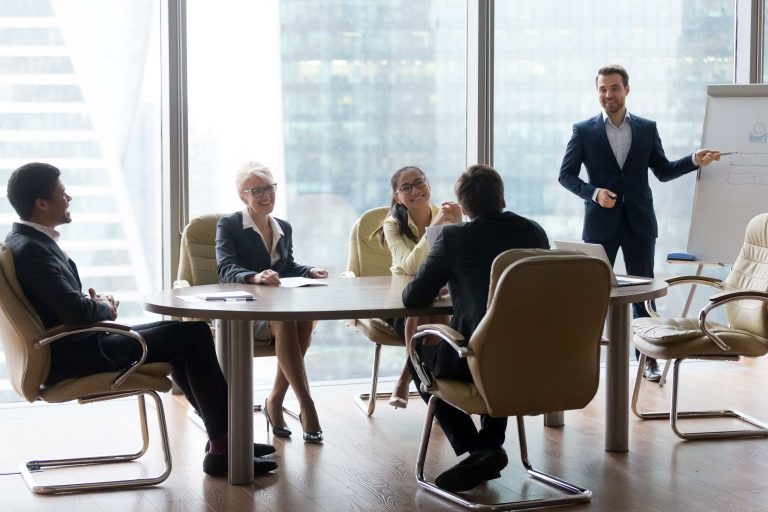 IT-Beratung im Besprechungsraum
