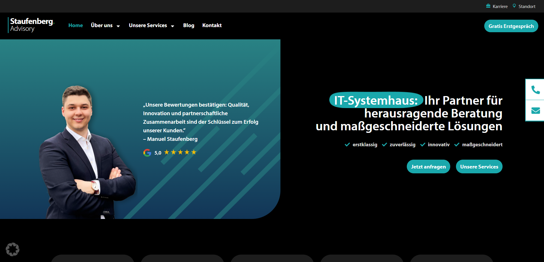 Staufenberg Preview Website