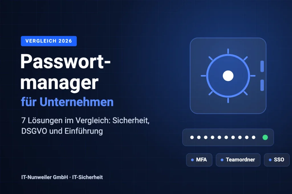 Passwortmanager für Unternehmen: 7 Lösungen im Vergleich